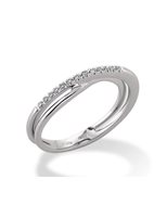 Anello Gemoro Donna in Oro bianco Diamante 0.06 Ct AB543BIA - AB543BIA